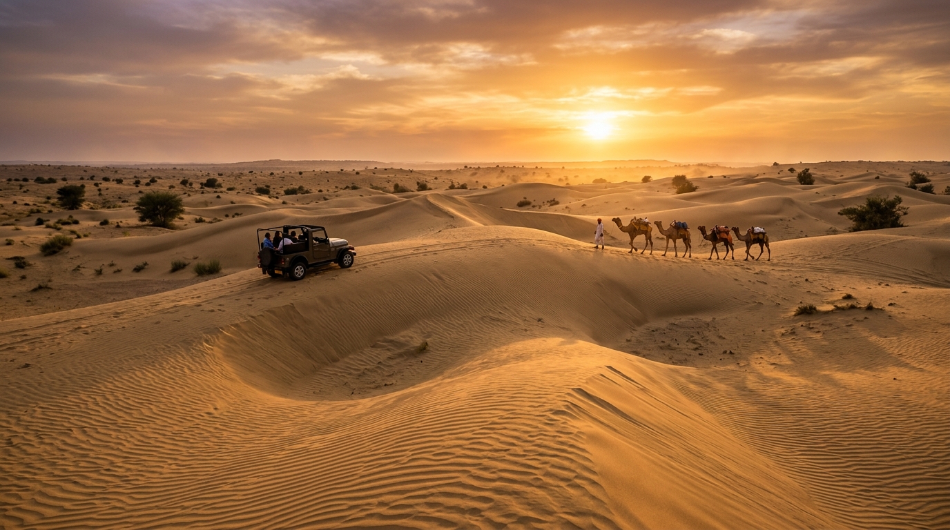 Desert Safari & Camping in Osian